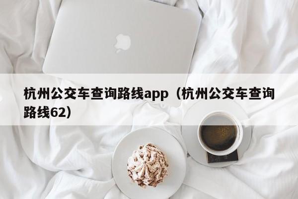 杭州公交车查询路线app（杭州公交车查询路线62）